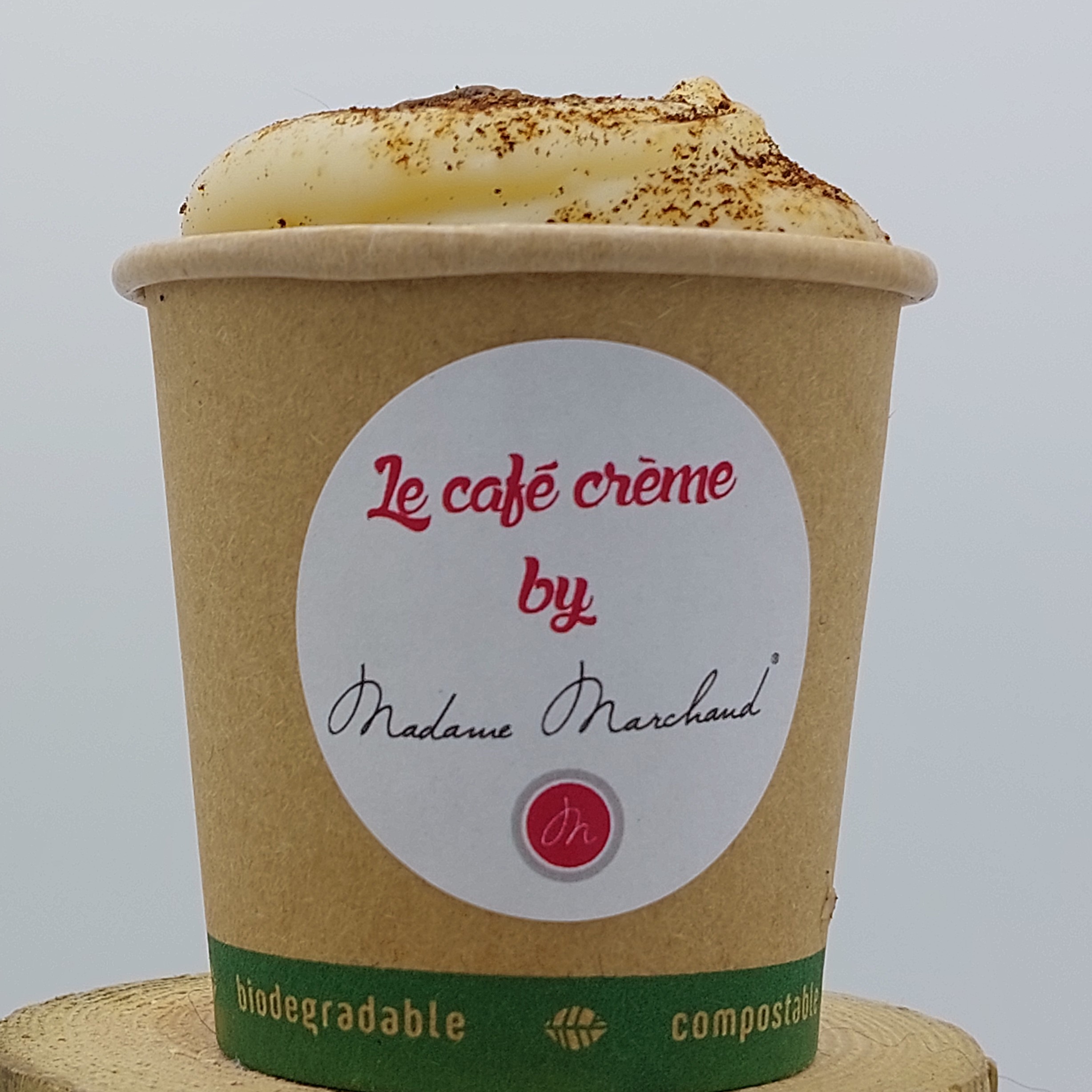 Verzorgende zeep, 'Le Café Crème'