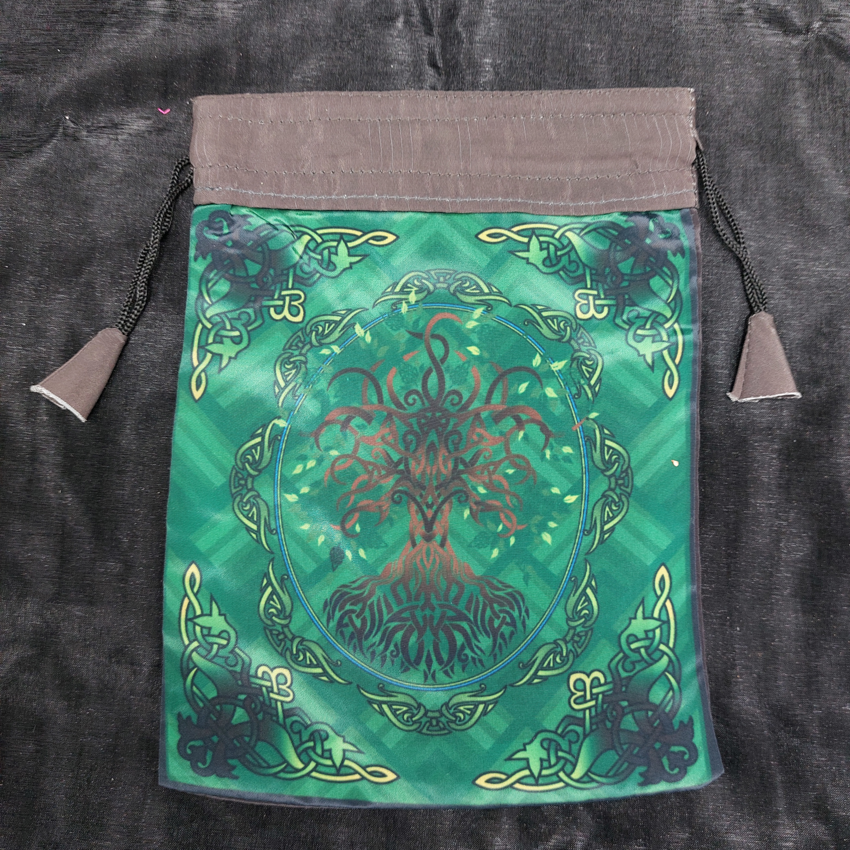 Zakje 'tree of life', polyester