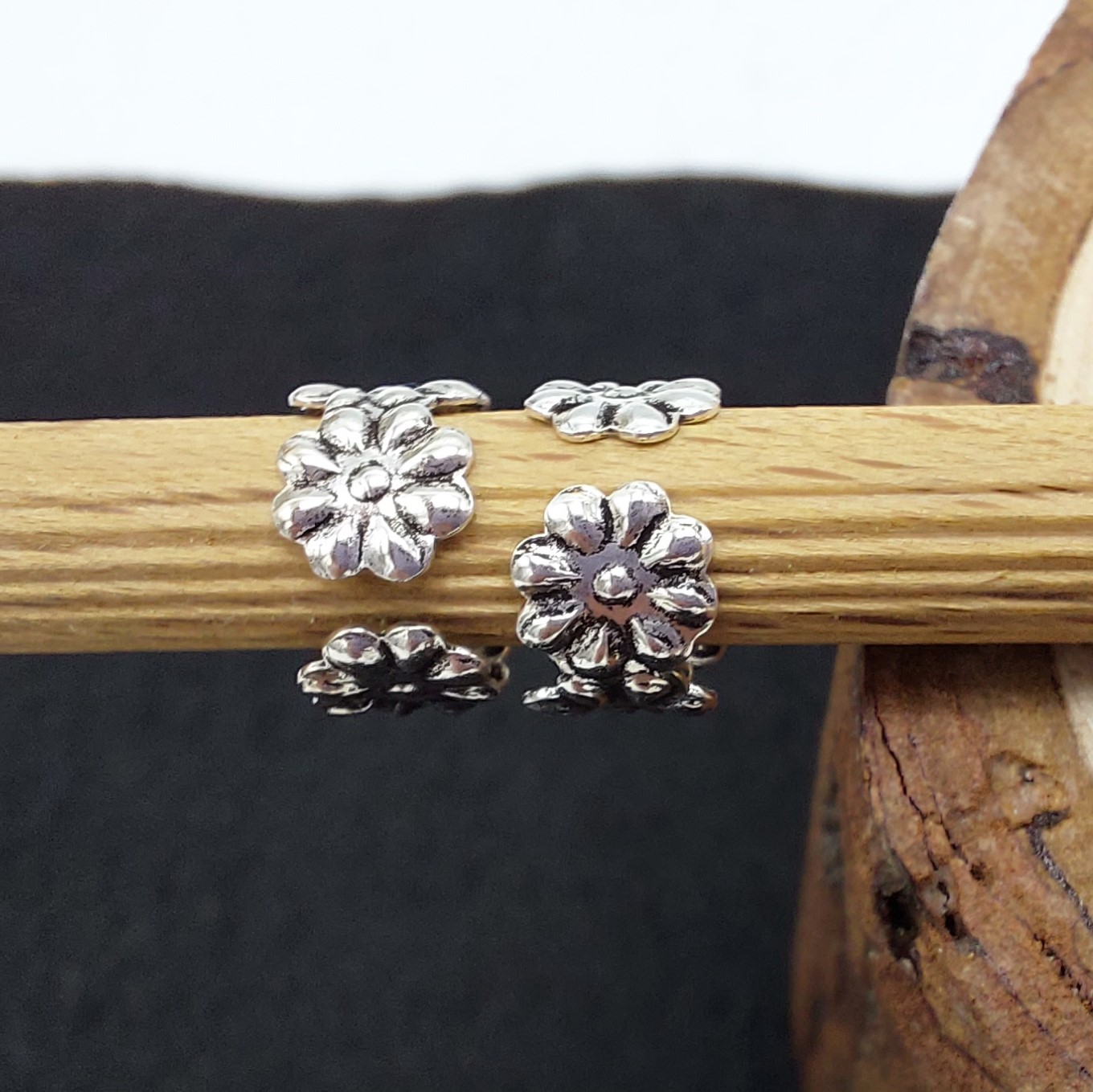 Ear Cuffs, 'Flowers'