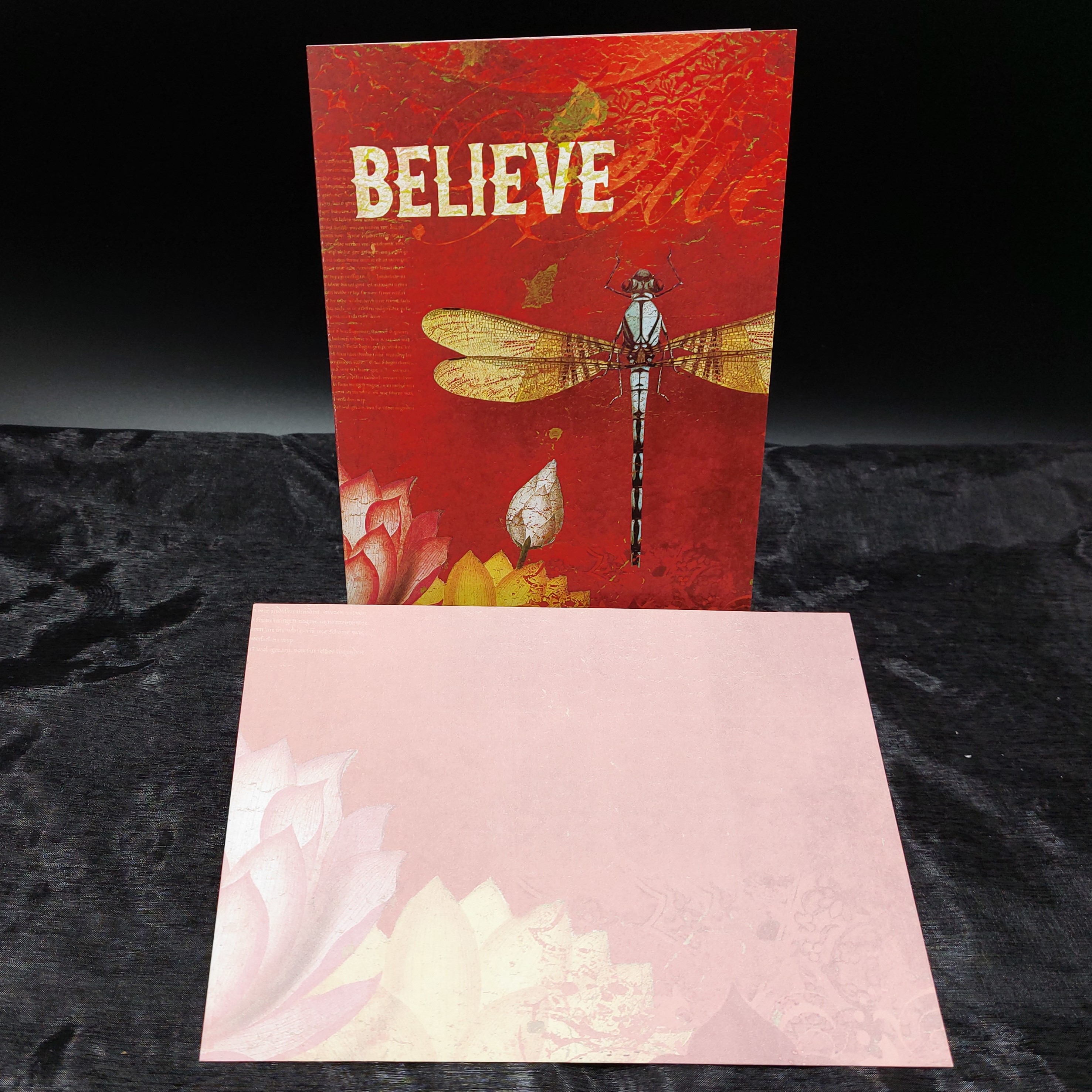 Wenskaart 'Believe'