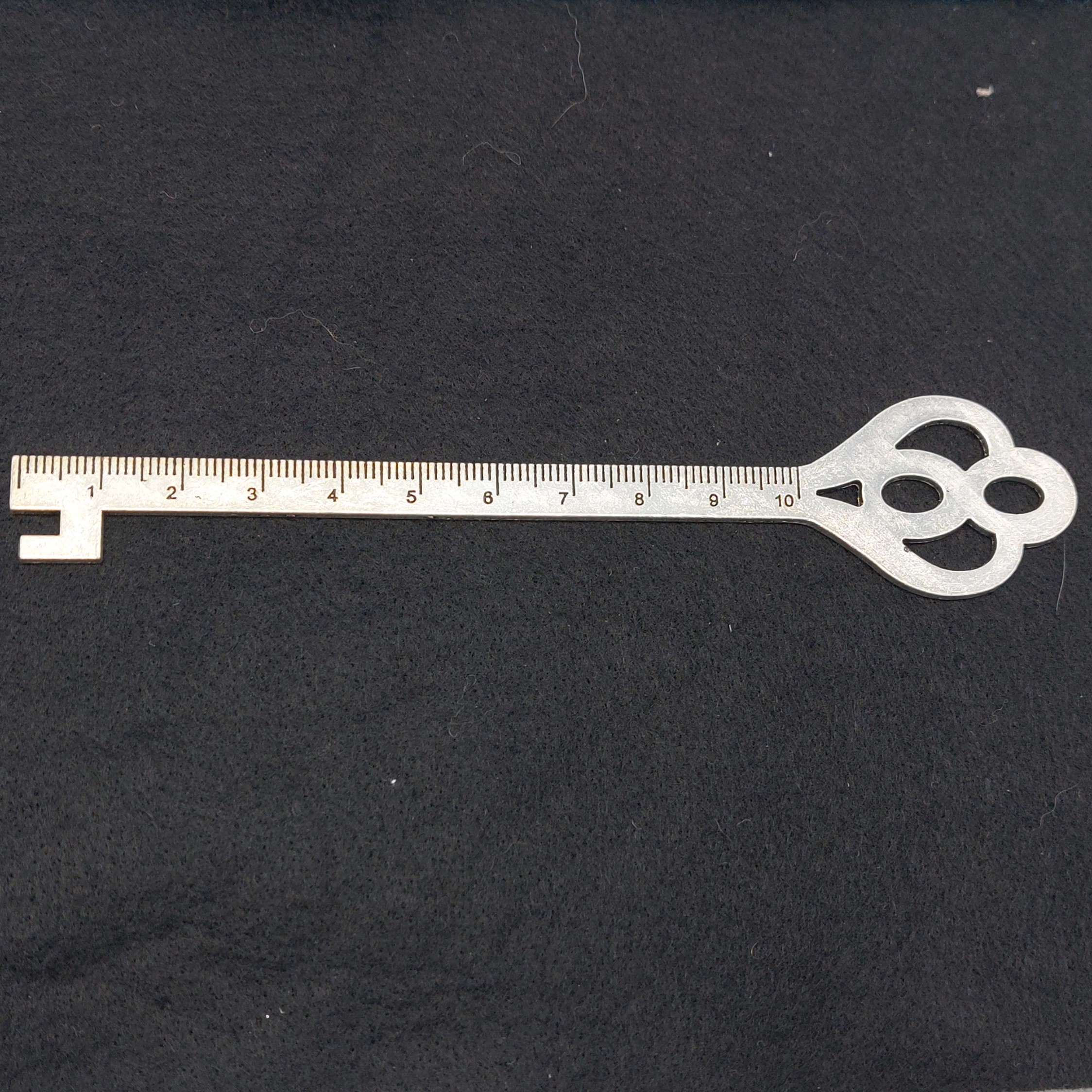 Bladwijzer in retro-look en sleutelvorm